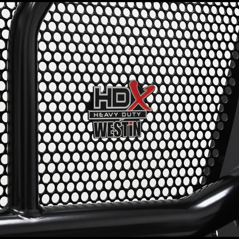 Westin HDX 1-Piece Grille Guard Black Model 57-3985 - Image 9