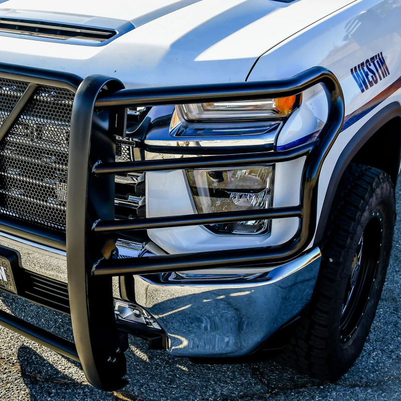 Westin HDX 1-Piece Grille Guard Black Model 57-3995 - Image 9