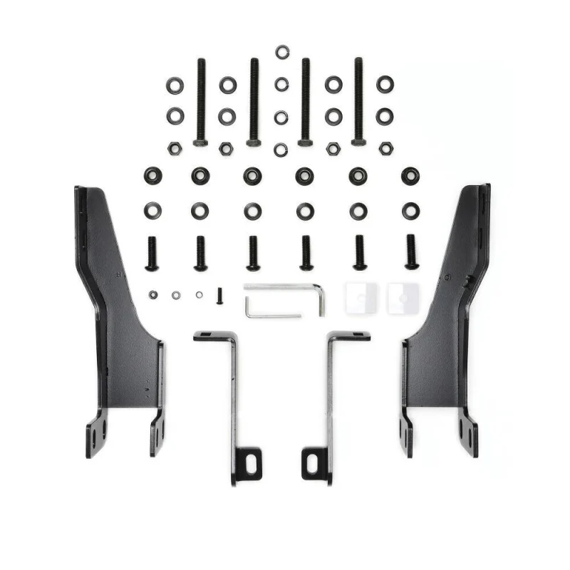 Westin HDX 1-Piece Grille Guard Black Model 57-4025 - Image 4