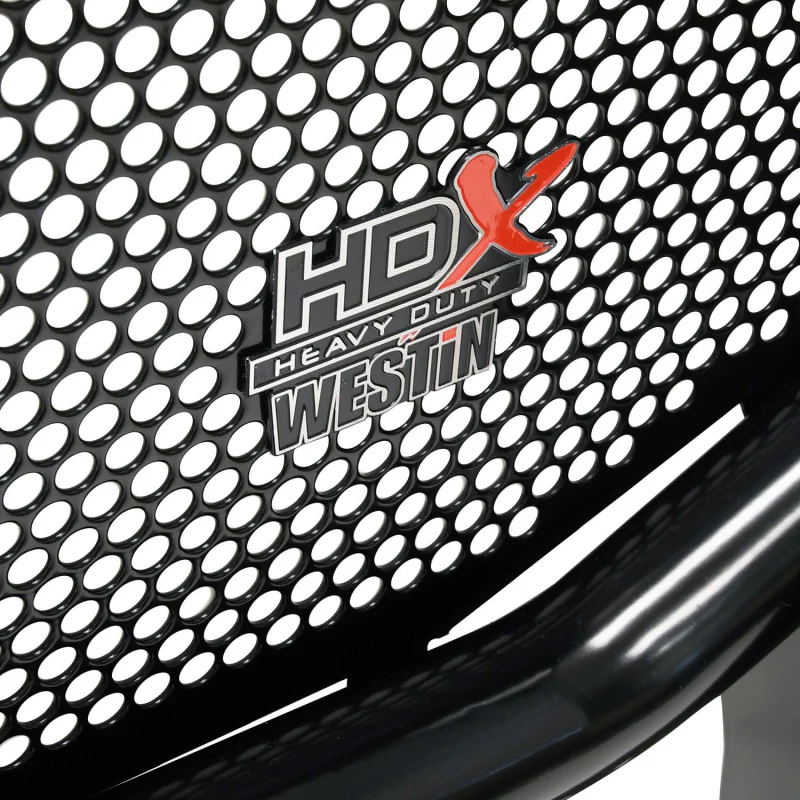 Westin HDX 1-Piece Grille Guard Black Model 57-4095 - Image 4