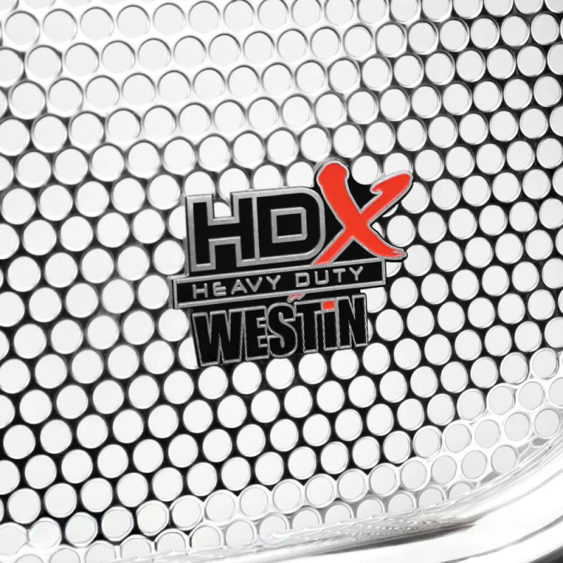 Westin HDX 1-Piece Grille Guard Polished Stainless Steel Model 57-2370 - Image 8
