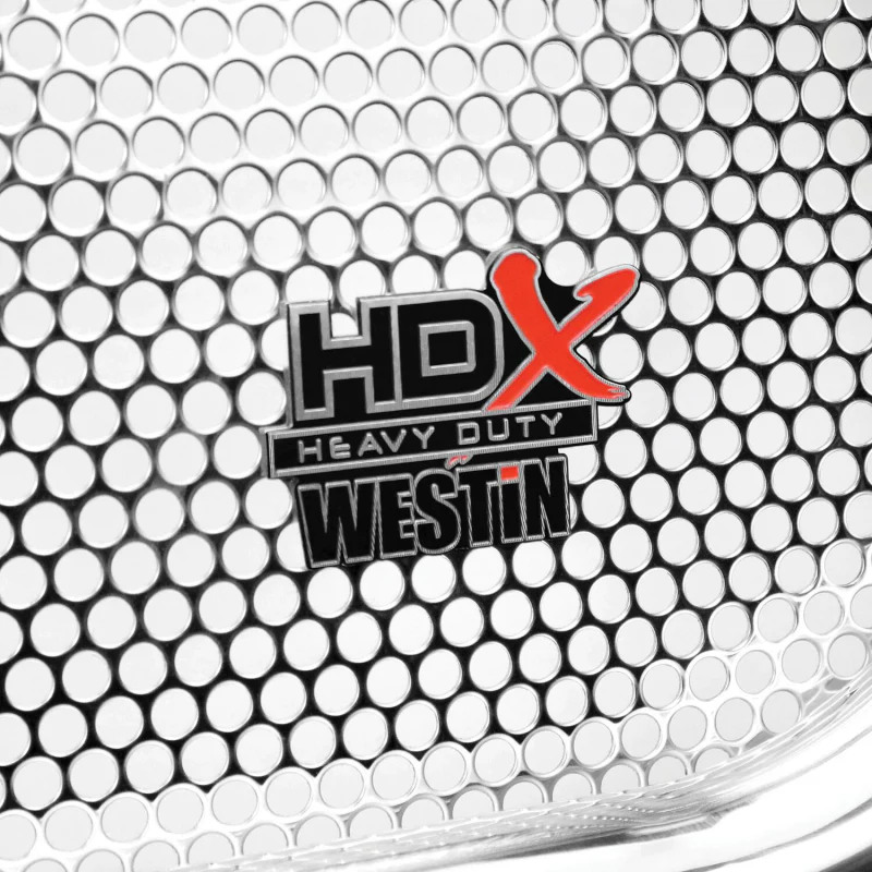 Westin HDX 1-Piece Grille Guard Polished Stainless Steel Model 57-3830 - Image 6
