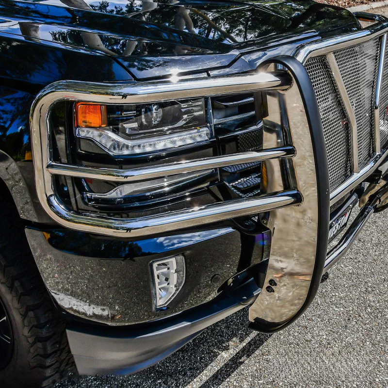 Westin HDX 1-Piece Grille Guard Polished Stainless Steel Model 57-3870 - Image 5