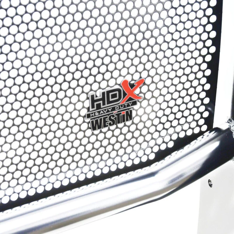 Westin HDX 1-Piece Grille Guard Polished Stainless Steel Model 57-3960 - Image 6