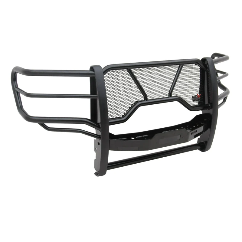 Westin HDX 1-Piece Winch Mount Grille Guard Black Steel Model 57-92375 - Image 2