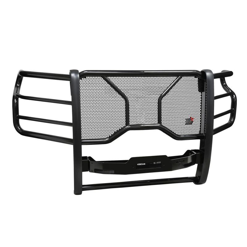 Westin HDX 1-Piece Winch Mount Grille Guard Black Steel Model 57-93995 - Image 2