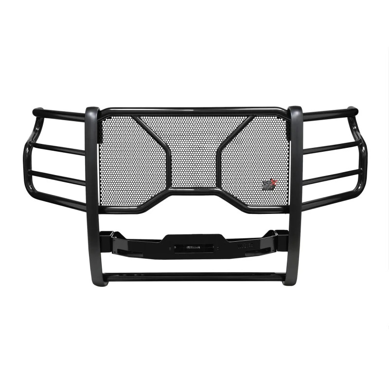 Westin HDX 1-Piece Winch Mount Grille Guard Black Steel Model 57-93995 - Image 3