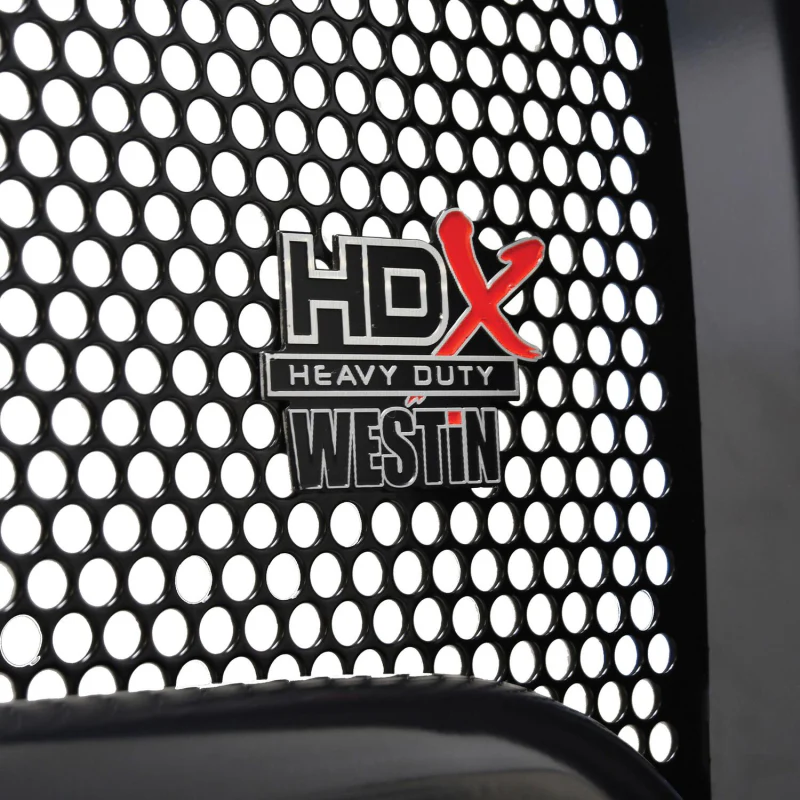 Westin HDX 1-Piece Winch Mount Grille Guard Black Steel Model 57-94015 - Image 8