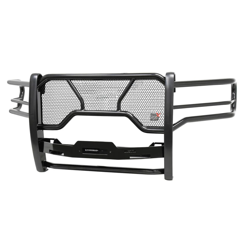 Westin HDX 1-Piece Winch Mount Grille Guard Black Steel Model 57-94025