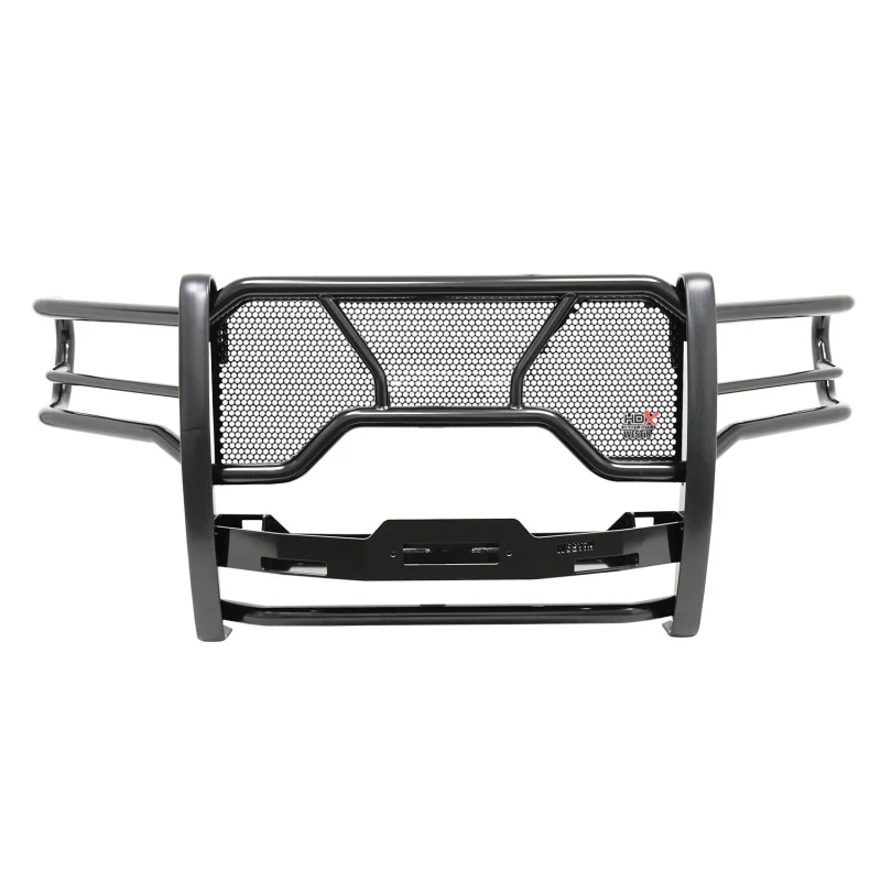 Westin HDX 1-Piece Winch Mount Grille Guard Black Steel Model 57-94025 - Image 3