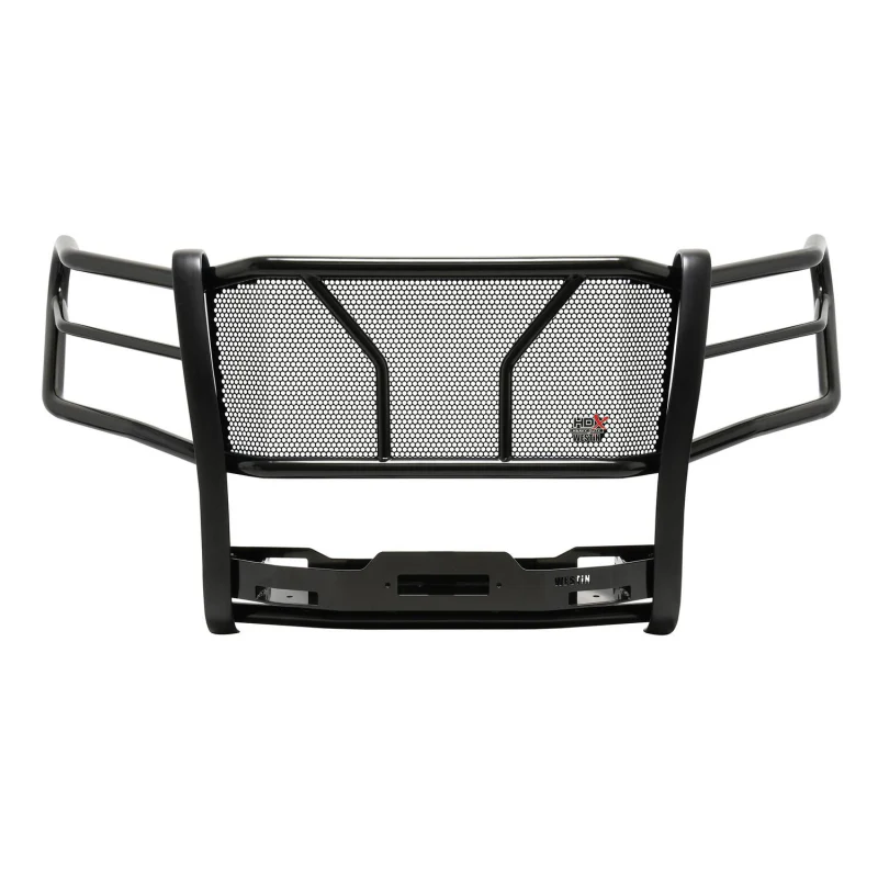 Westin HDX 1-Piece Winch Mount Grille Guard Black Steel Model 57-94045 - Image 3