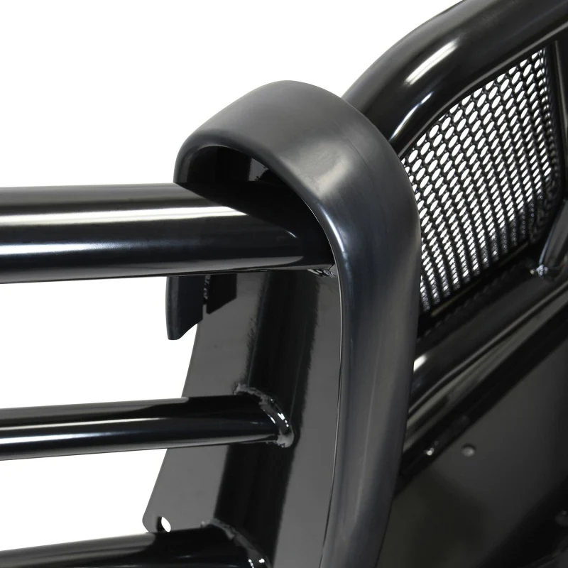 Westin HDX 1-Piece Winch Mount Grille Guard Black Steel Model 57-94065 - Image 8