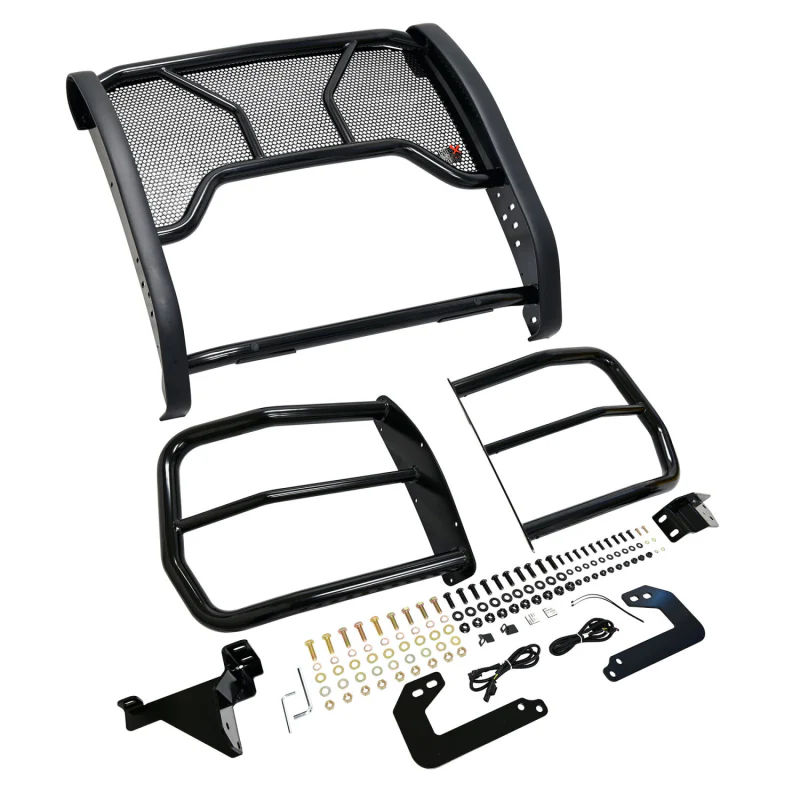 Westin HDX 3-Piece Grille Guard Black Finish Model 57-24105 - Image 5