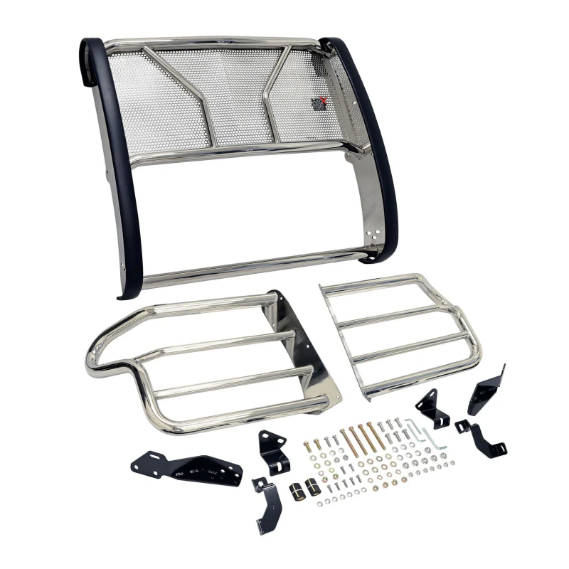 Westin HDX 3-Piece Grille Guard Stainless Steel Model 57-23990 - Image 4