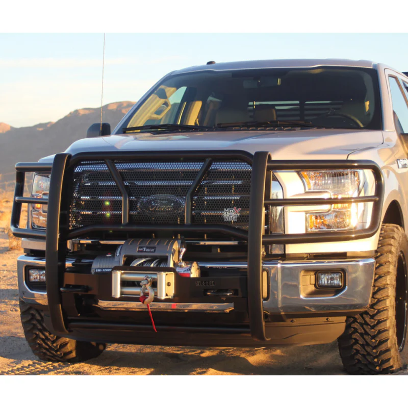 Westin HDX 3-Piece Winch Mount Grille Guard Black Model 57-923545 - Image 2