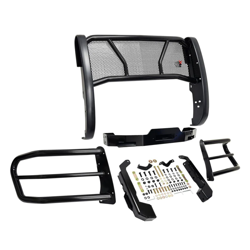 Westin HDX 3-Piece Winch Mount Grille Guard Black Model 57-924065 - Image 4