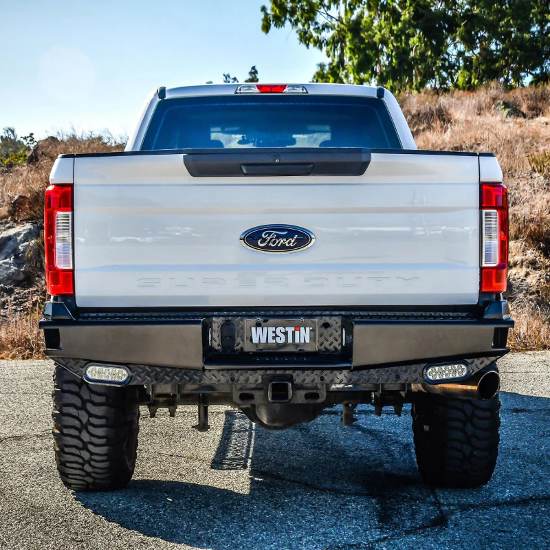 Westin HDX Bandit Rear Bumper Black Model 58-341125 - Image 4