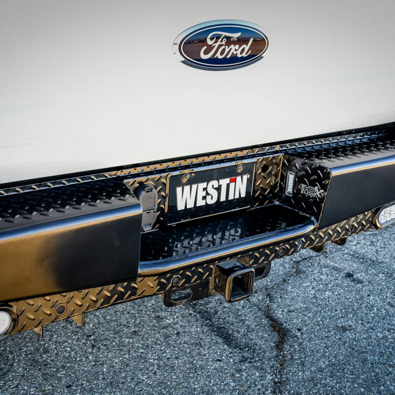 Westin HDX Bandit Rear Bumper Black Model 58-341125 - Image 7