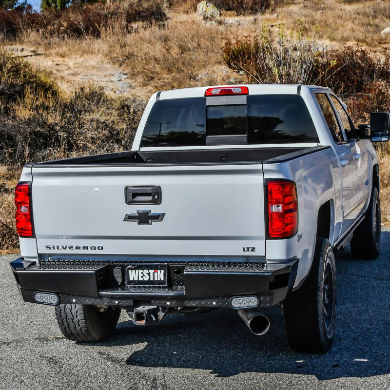 Westin HDX Bandit Rear Bumper Black Model 58-341155 - Image 6