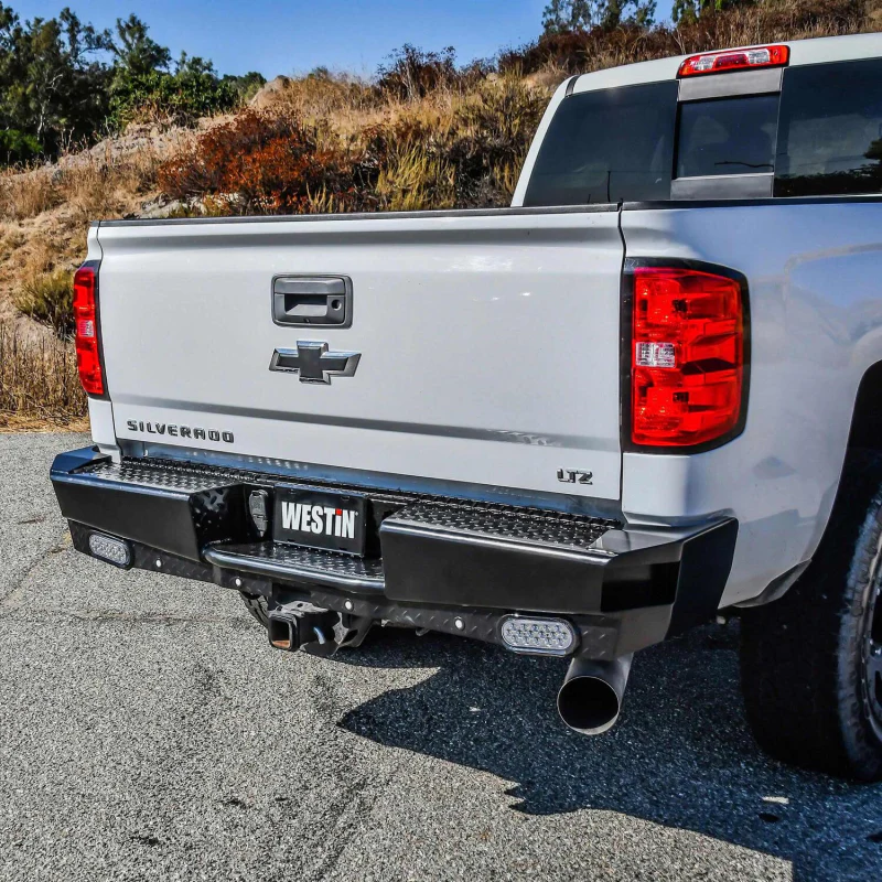 Westin HDX Bandit Rear Bumper Black Model 58-341155 - Image 7
