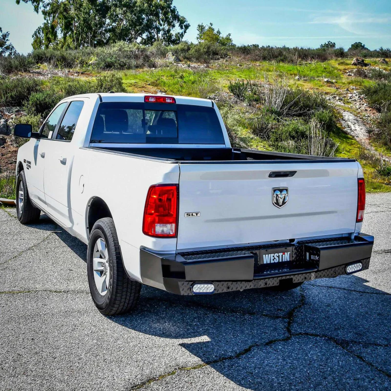 Westin HDX Bandit Rear Bumper Steel Black Model 58-341175 - Image 5