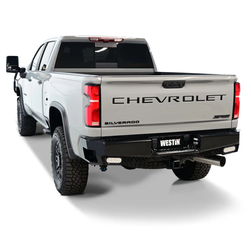 Westin HDX Bandit Rear Bumper Steel Black Model 58-341185 - Image 4