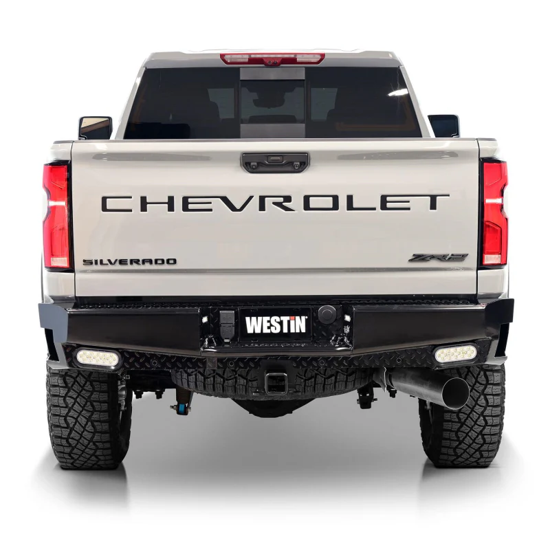 Westin HDX Bandit Rear Bumper Steel Black Model 58-341185 - Image 5