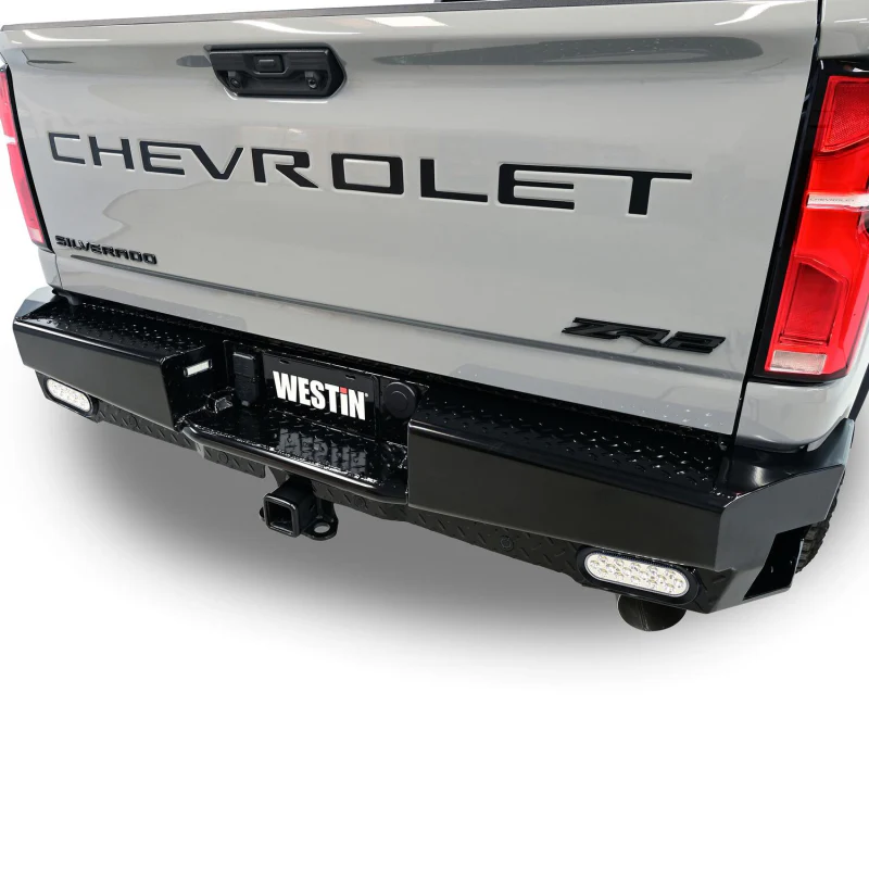 Westin HDX Bandit Rear Bumper Steel Black Model 58-341185 - Image 7
