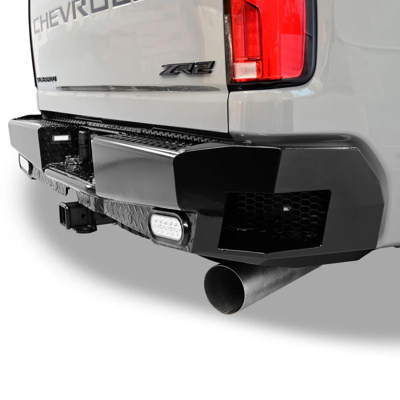 Westin HDX Bandit Rear Bumper Steel Black Model 58-341185 - Image 8