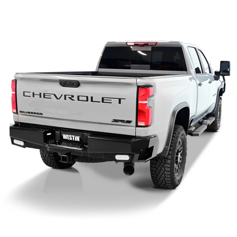 Westin HDX Bandit Rear Bumper Steel Black Model 58-341185 - Image 9