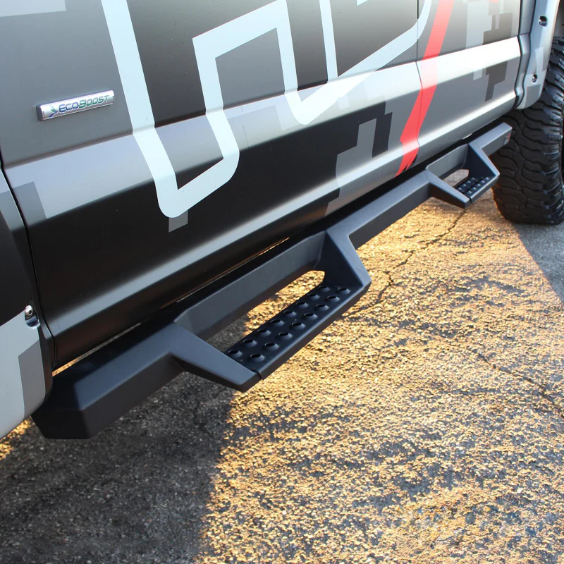 Westin HDX Drop Side Steps Textured Black For Super Crew Cab Model 56-13945 - Image 4