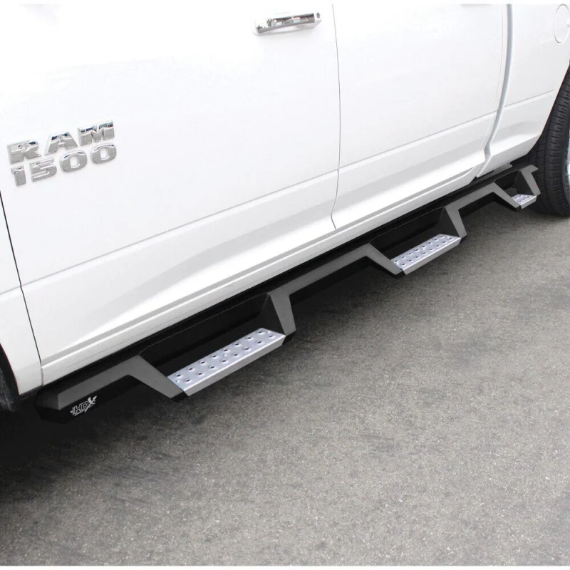 Westin HDX Drop Wheel to Wheel Side Steps Textured Black Stainless Steel Model 56-5343252 - Image 4