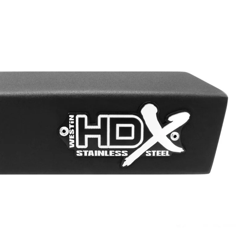 Westin HDX Drop Wheel to Wheel Side Steps Textured Black Stainless Steel Model 56-5347552 - Image 2