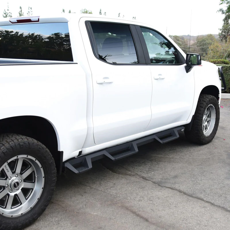 Westin HDX Drop Wheel to Wheel Side Steps Textured Black Steel Model 56-534685 - Image 3