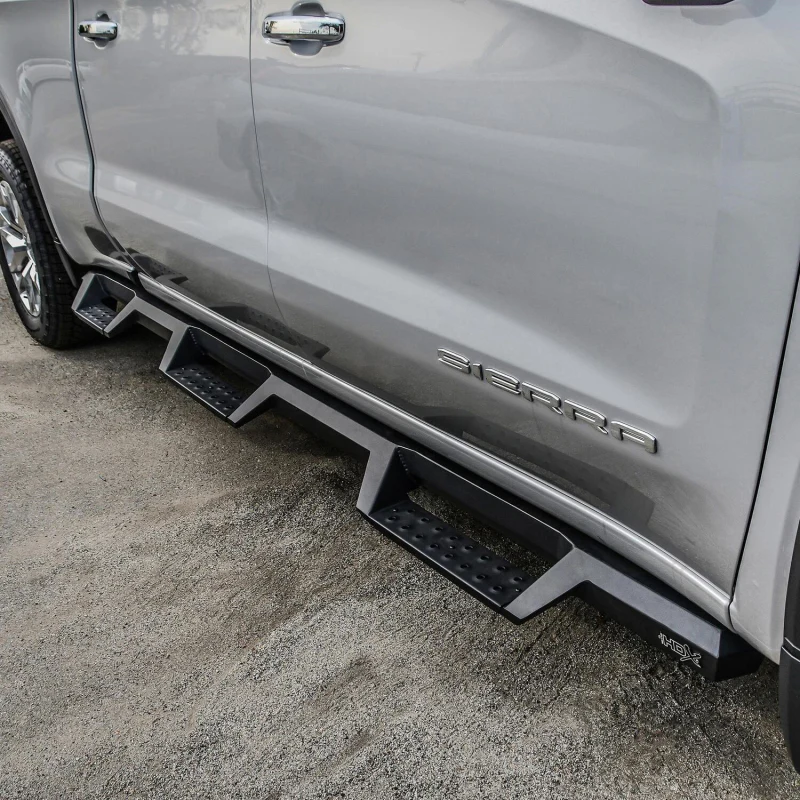 Westin HDX Drop Wheel to Wheel Side Steps Textured Black Steel Model 56-534695 - Image 2