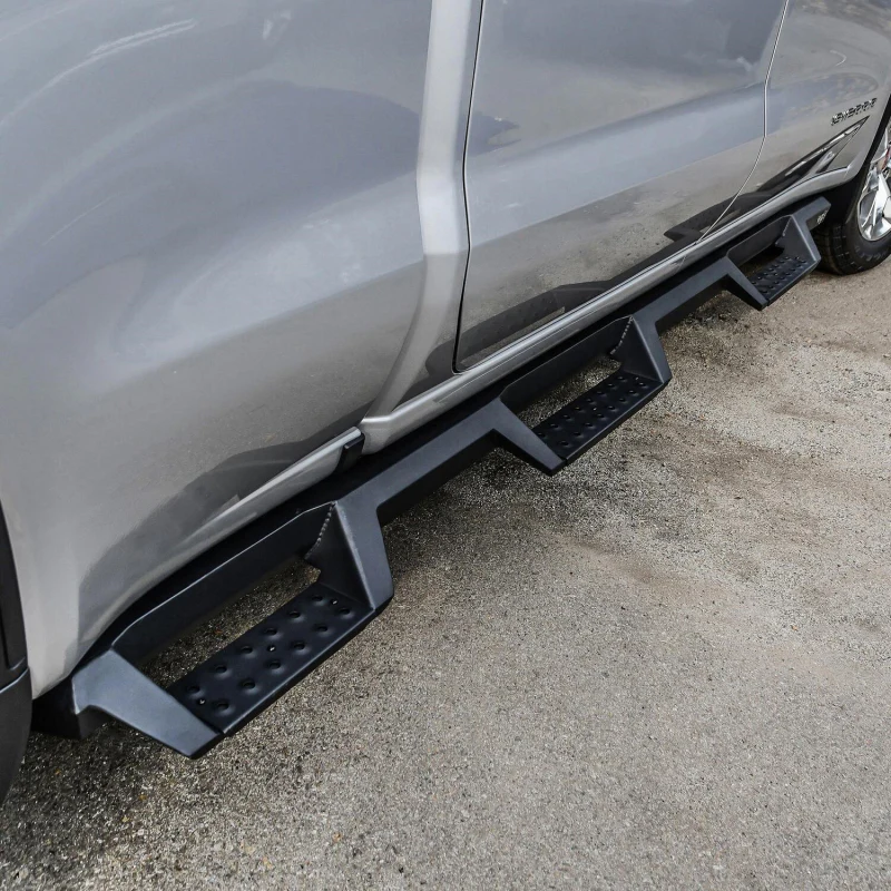 Westin HDX Drop Wheel to Wheel Side Steps Textured Black Steel Model 56-534695 - Image 4