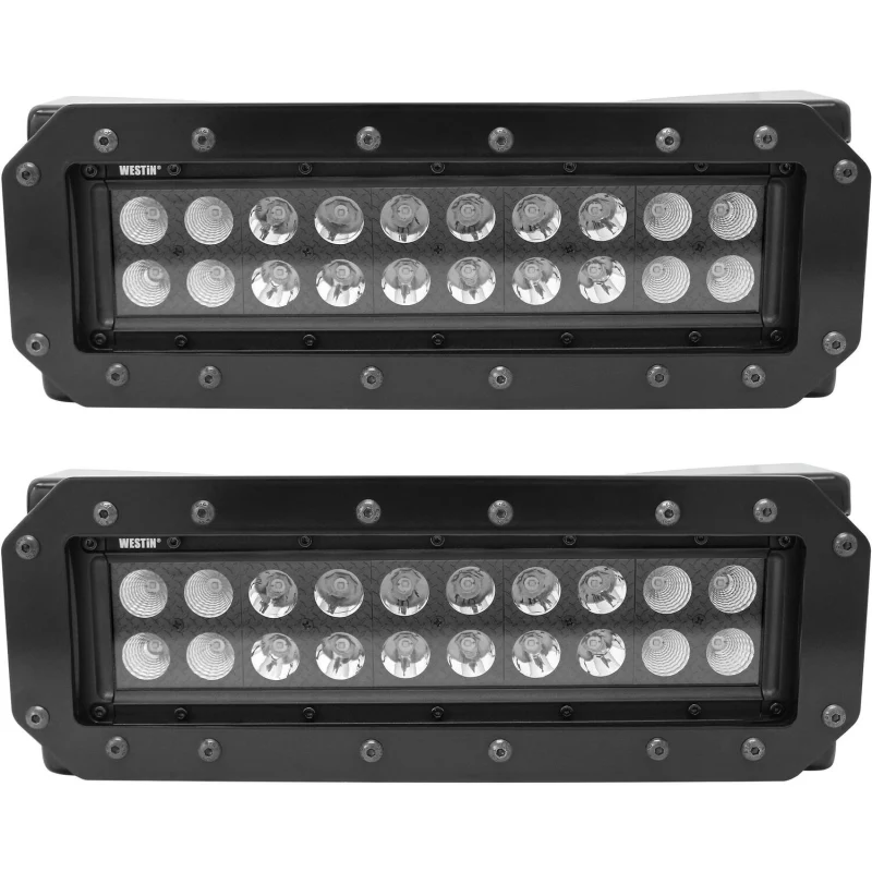 Westin HDX Flush Mount B-FORCE LED Light Kit 10 in. LED Light Bars Model 57-0035 - Image 2