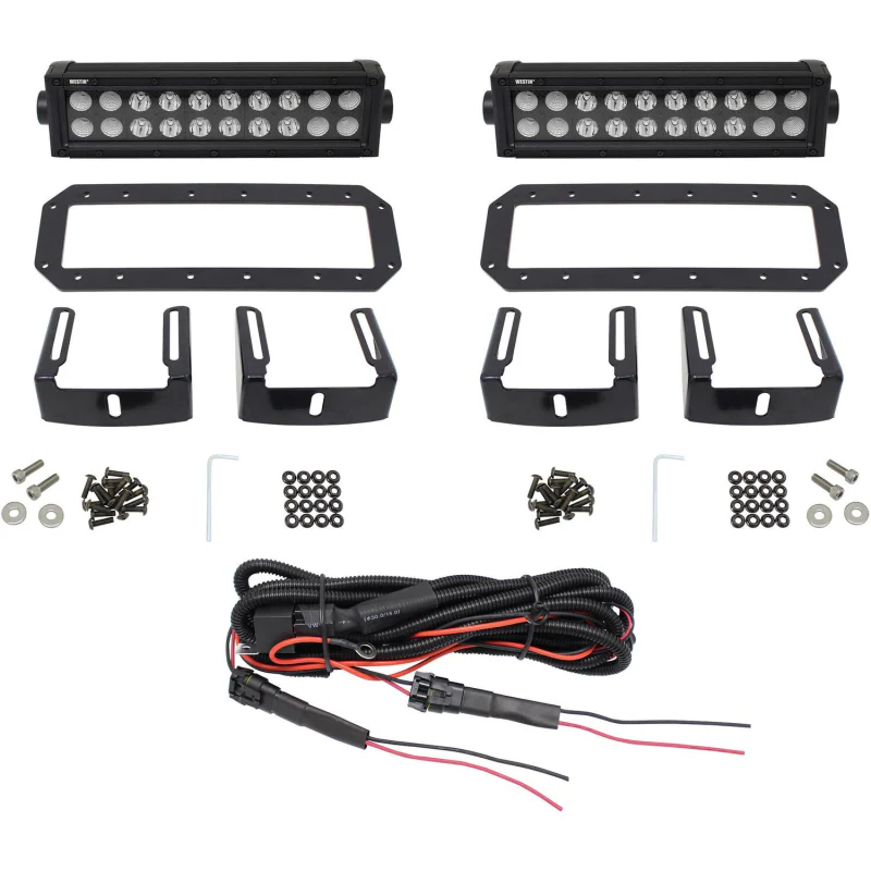 Westin HDX Flush Mount B-FORCE LED Light Kit 10 in. LED Light Bars Model 57-0035 - Image 4
