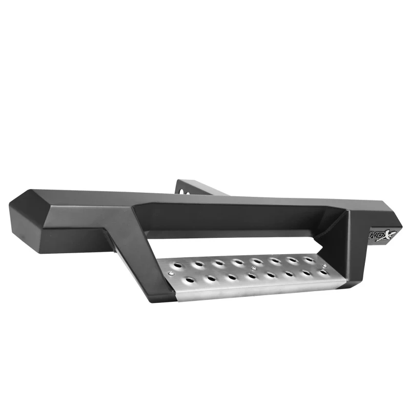 Westin HDX Stainless Drop Hitch Bed Step 34'' Step For 2'' Receiver Textured Black Hexagon Shape Model 56-100152 - Image 2