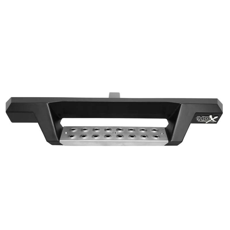 Westin HDX Stainless Drop Hitch Bed Step 34'' Step For 2'' Receiver Textured Black Hexagon Shape Model 56-100152 - Image 3