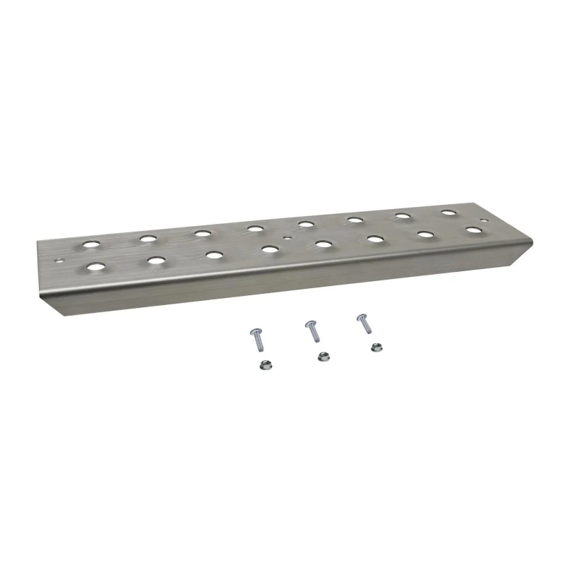 Westin HDX Stainless Drop Replacement Step Plate Kit 15 in. Step Plate w/Screws Model 56-100015 - Image 2