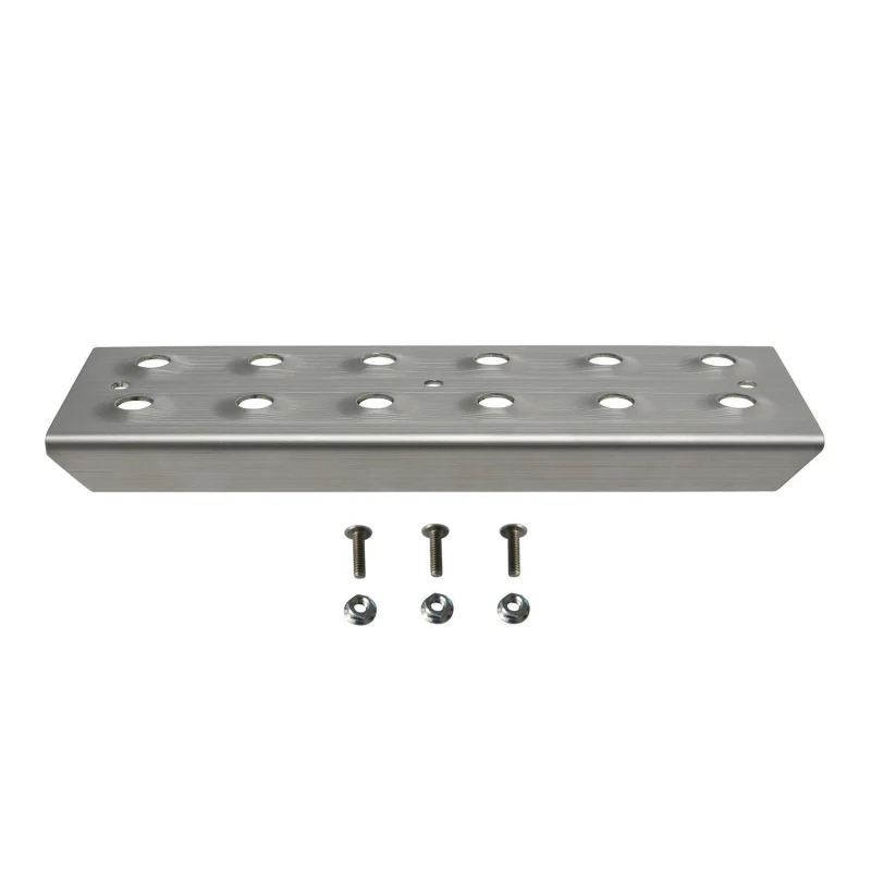 Westin HDX Stainless Drop Replacement Step Plate Kit 6 in. Step Plate w/Screws Model 56-100006 - Image 3