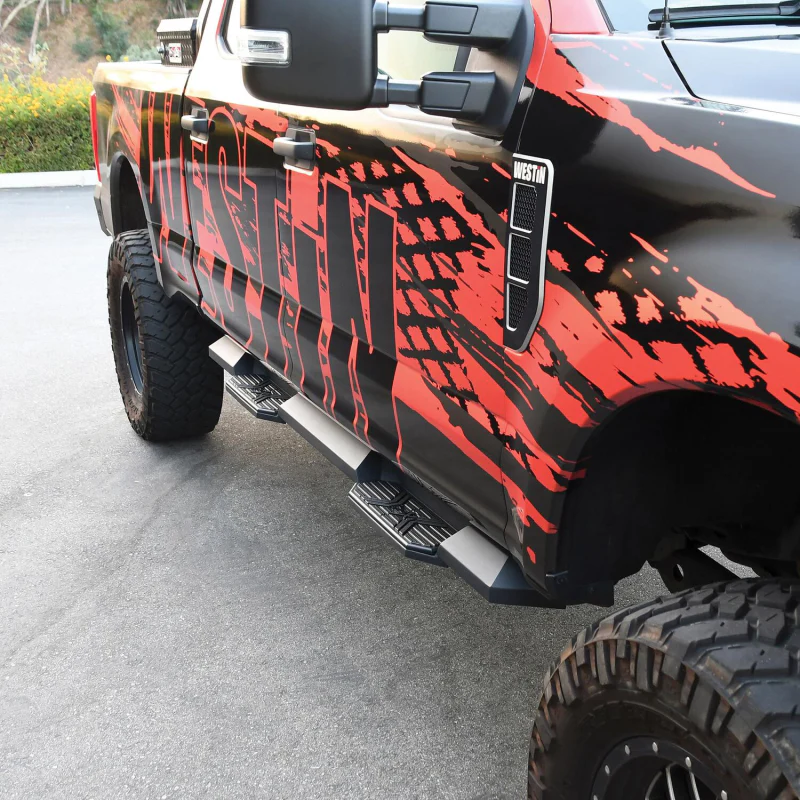Westin HDX Xtreme Side Steps Textured Black For Super Crew Cab Model 56-23945 - Image 4
