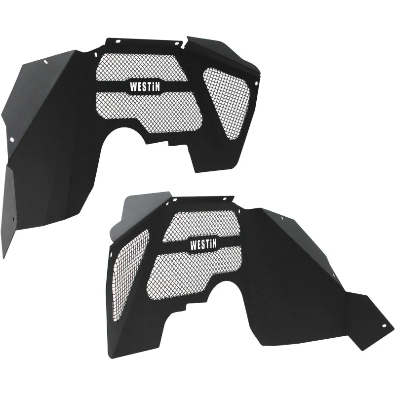 Westin Inner Fenders Front Pair Steel w/Textured Black Finish Model 62-11005 - Image 2