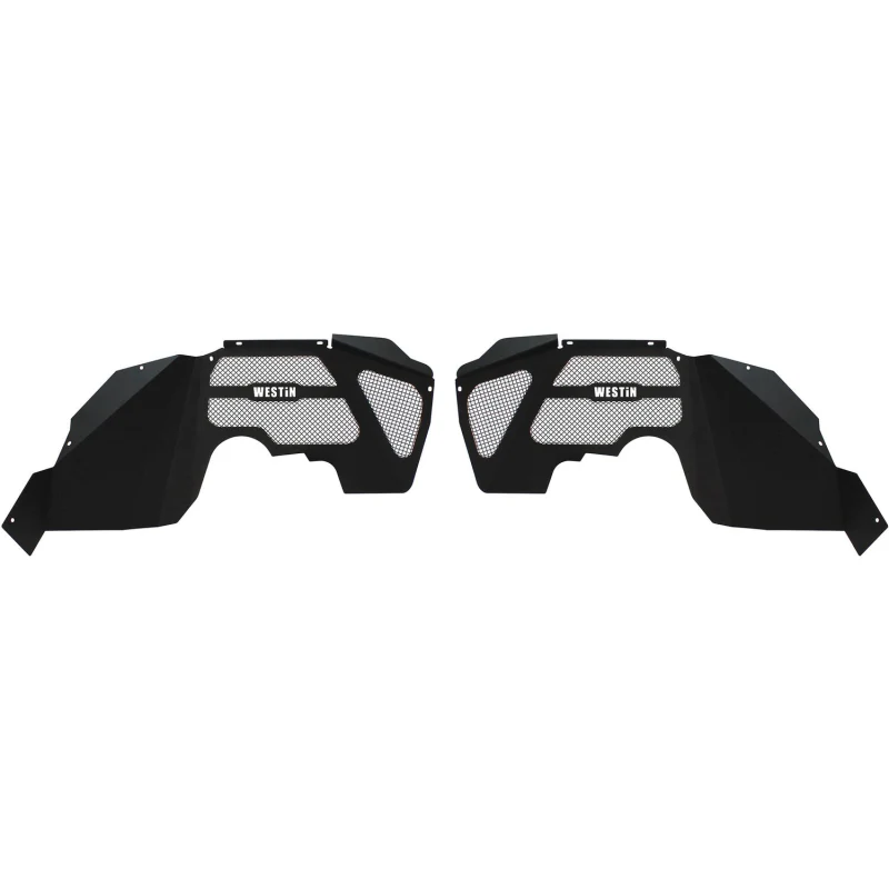 Westin Inner Fenders Front Pair Steel w/Textured Black Finish Model 62-11005 - Image 3