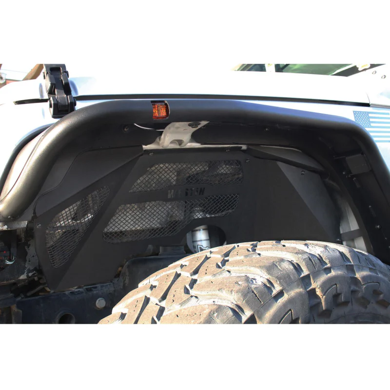 Westin Inner Fenders Front Pair Steel w/Textured Black Finish Model 62-11005 - Image 4