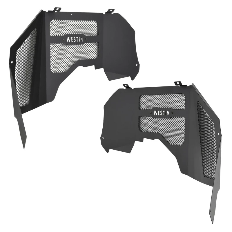 Westin Inner Fenders Front Steel Textured Black Model 62-11025 - Image 2