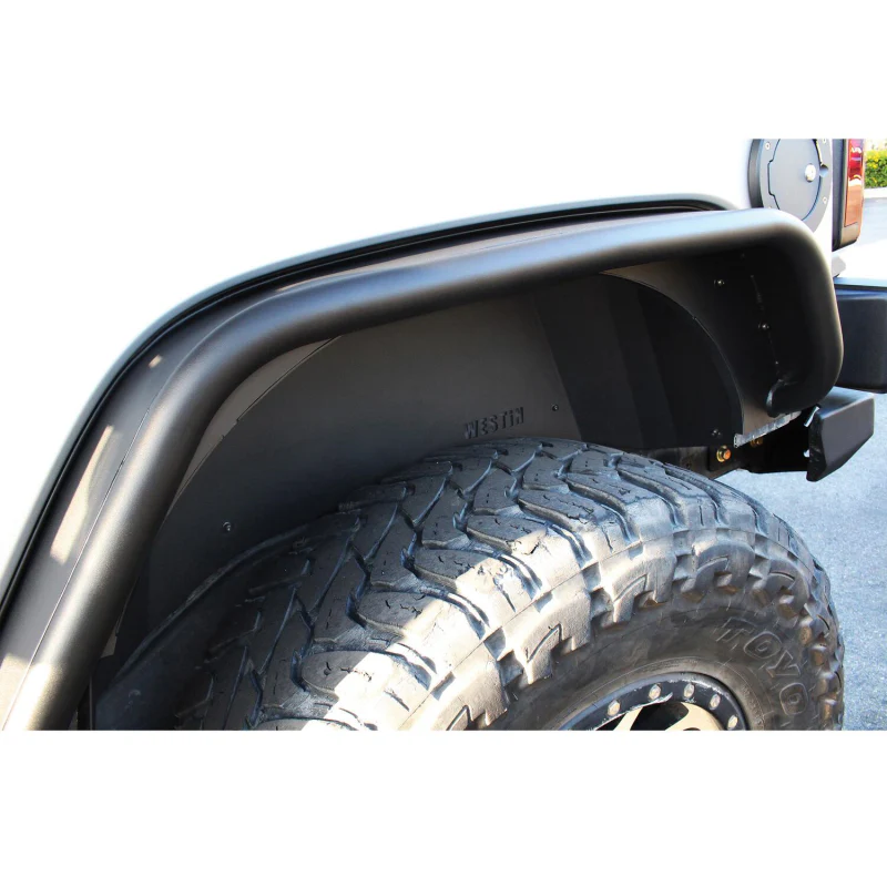 Westin Inner Fenders Rear Pair Steel w/Textured Black Finish Model 62-11015 - Image 4