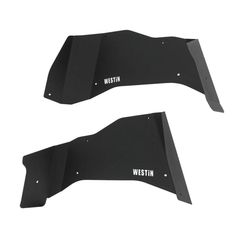 Westin Inner Fenders Rear Steel Textured Black Model 62-11035 - Image 2