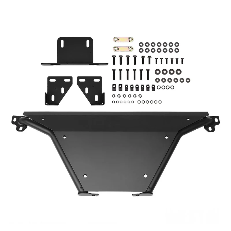 Westin Outlaw Bumper Skid Plate Textured Black Model 58-71015 - Image 5